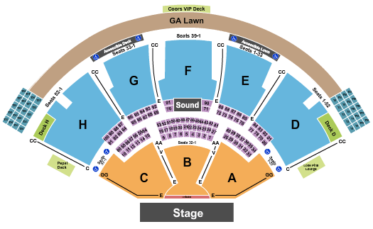 Ruoff Music Center Ruoff Music Center Seating Chart